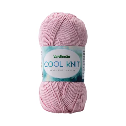 Image of Vardhman Cool Knit All Season Lightweight Poly Viscose Yarn | Pack-1