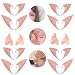 Kbraveo 6Pair Fairy Pixie Elf Ears,Latex Fairy Pixie Elf,Cosplay Ears Latex Ear Tip Prosthetic for Cosplay Halloween Christmas Themed Party