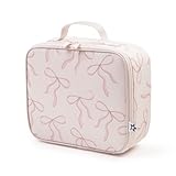 Tiny Twinkle Insulated Lunch Box for Girls and Boys | Durable and Reusable for School & Travel | Ages 3 and Up | Waterproof and Easy to Clean | PFAs and BPA Free（Bows）
