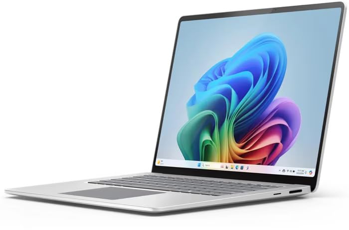 Image of Microsoft Surface Laptop 7th Edition for Business, 15 inch, Platinum, Intel Ultra 5 236V, 16GB RAM, 256GB SSD