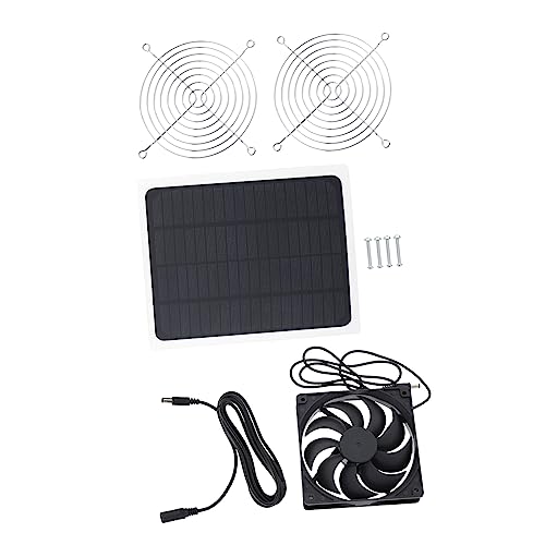 Ventilateur pour animaux de compagnie étanche en silicium monocristallin à piles rechargeables