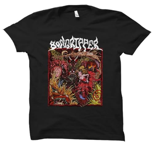 Photo de lalakeLALART6 Bongripper-Black-Cotton-T-Shirt-Electric-Wizard-Saint-Vitus-Orange-Goblin