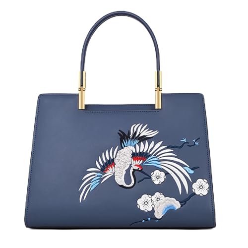 Sac en cuir brodé pour femmes : élégance légère et bandoulière chic au quotidien