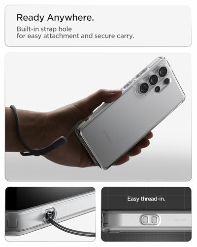 Image of Spigen Ultra Hybrid | Samsung Galaxy S26 Ultra Case [Transparent] [Air Cushion Protection] Galaxy S26 Ultra Back Cover | TPU+PC - Crystal Clear