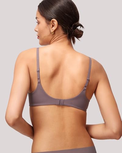 Image of T-Shirt Bras for Women Small Breasted Demi Underwire Lightly Lined Bras 32AA-38A
