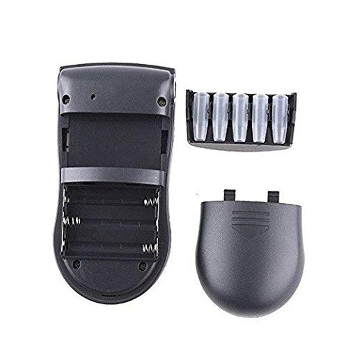 Breathalyzer, Professional Breath Alcohol Detector - BAC Tracker -Alcohol Tester - Fast, Portable, Highly Accurate. Low Light Easy Read LED Digital Display with 10 Mouthpieces for Home
