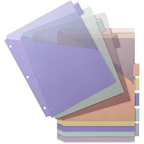 Business Source Pocket Index Dividers Cover