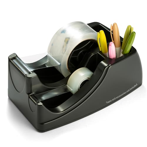 Officemate 2-in-1 Heavy Duty Tape Dispenser - Fits 1 Inch and 3-Inch…