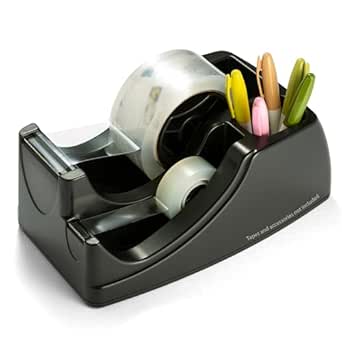 Officemate Recycled 2-in-1 Heavy Duty Tape Dispenser, 1