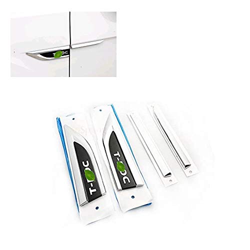 Acero inoxidable Türschwelle para T-ROC T ROC Scuff Plate Guard Pedal Einstiegsleisten accesorios