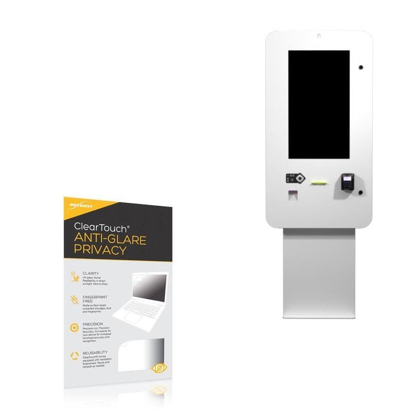 BoxWave Screen Protector Compatible with Frank Mayer Approach Outdoor - ClearTouch Anti-Glare Privacy (2-Pack), Privacy Screen Protector Flexible Film Anti-Glare