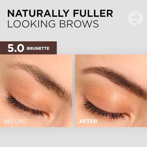 L'Oréal Paris, Semi-Permanent Eyebrow Tint, Lasts up to 5 Weeks, Visible Results in 5 Minutes, Up to 10 Uses, Ammonia Free, Brow colour, Shade: 5.0 Brunette - Image 5