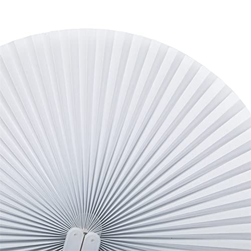 Afrsmw 24 Pezzi Ventaglio Carta Forma di Cuore