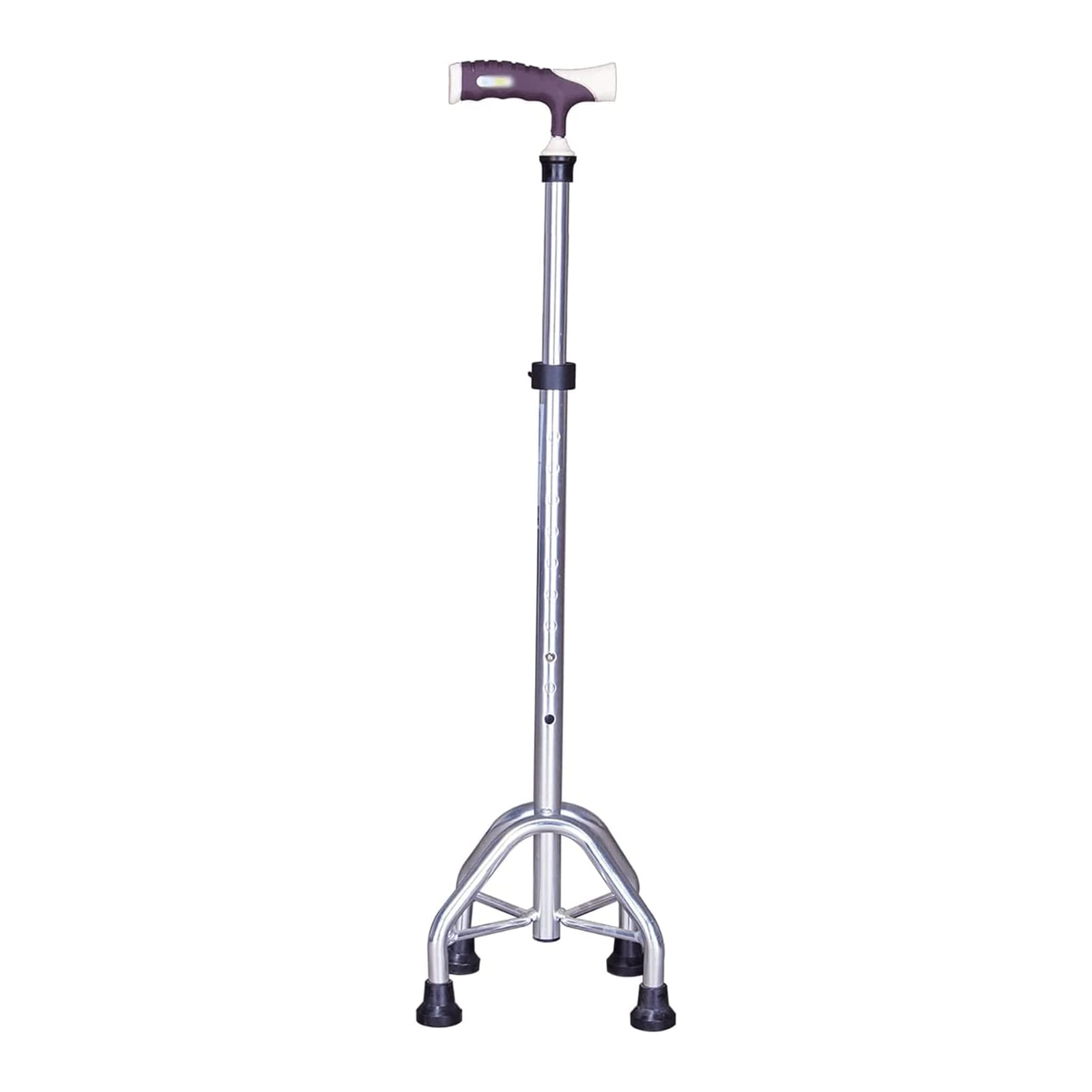 PAASHE Muletas de Aluminio con Bastones Led, muletas Ligeras y prácticas, Bastones Ajustables para Caminar, bastón Ligero para Caminar