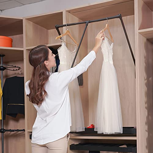 Tringle de penderie rétractable pour l'organisation de votre garde-robe