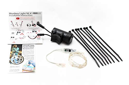 Monkey Light NLX1 LED Bike Wheel Lights, USA Assembled. Mother's Day Basket Stuffing White Elephant Gifts Seniors 2020 Teens Cycling Gift for Girls Active Mens Night Rides Outdoor Festival. (Pink) - Thumbnail 3