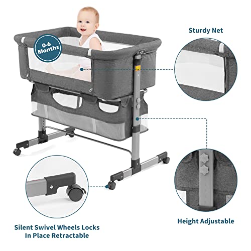 Nordmiex Bedside Sleeper Bedside Crib thumb #4