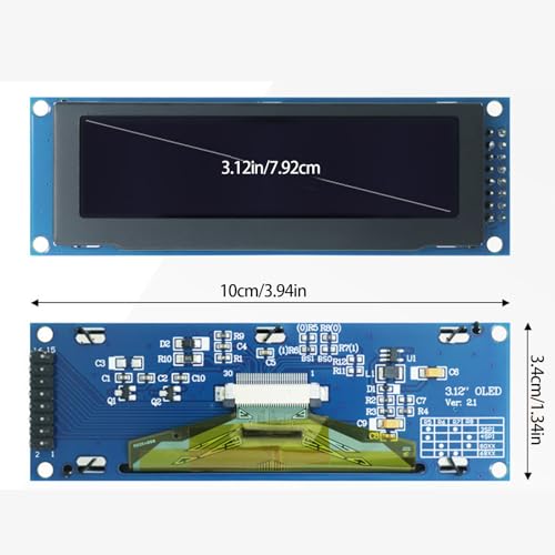 Module d'écran SSD1322 pour applications extérieures et affichage de température large - 4
