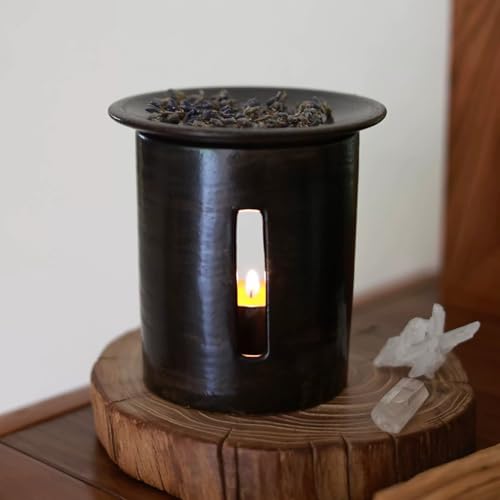 Quemador de cera cerámico para aromaterapia 4.17" miniatura 2