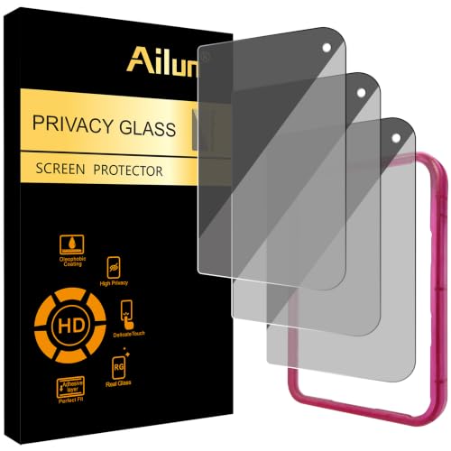 Ailun 3 Pack Privacy Outer Screen Protector for iPhone Duo [5.4 inch]