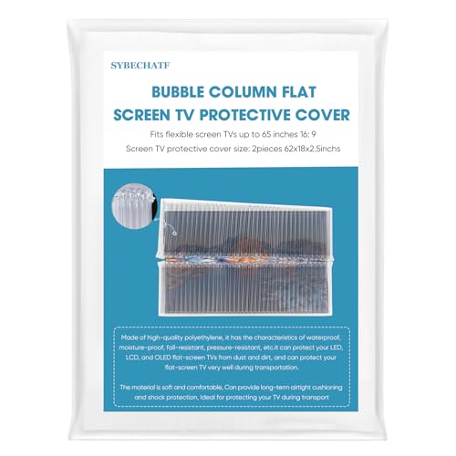 Colonne d'air gonflable pour TV 65 pouces protection écran plat déménagement