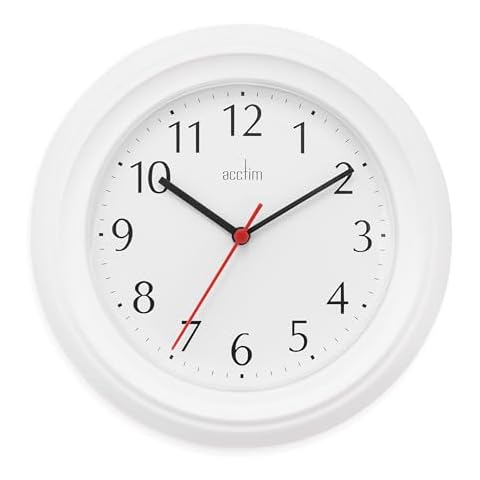 Acctim Wycombe Quartz Wall Clock 22cm Cover