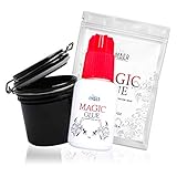 Amber Lash Magic Glue 5ml and Glue Tank Combo for Professionals, Eyelash Extension Bundle Kit