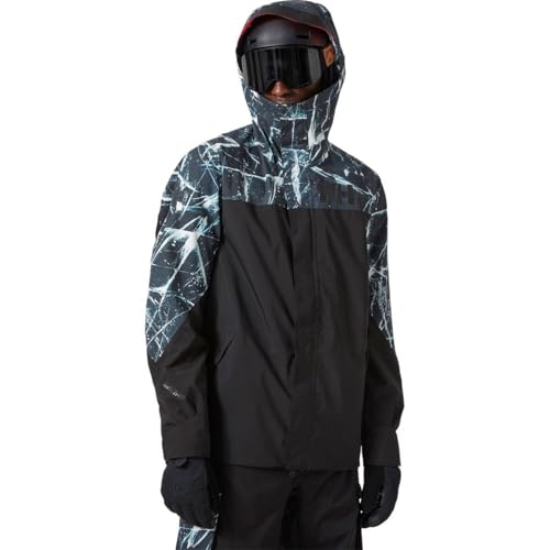 Amazon.com : Helly-Hansen Men's ULLR Z Shell Jacket, 993 Black Ice