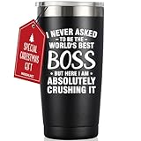 World's Best Boss Mug, Funny Unique Idea Coffee...