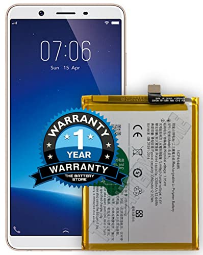 Image of THE BATTERY STORE Original replacment Battery Compatible for Vivo Y71, Y71i, 1724, 1801i (B-E1) with 1 Year Warranty and high Capacity Battery Backup Battery (for VIVO B-E1)
