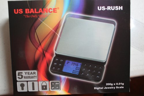 Báscula Digital Mini Precisa 200 lb para Oro miniatura 2