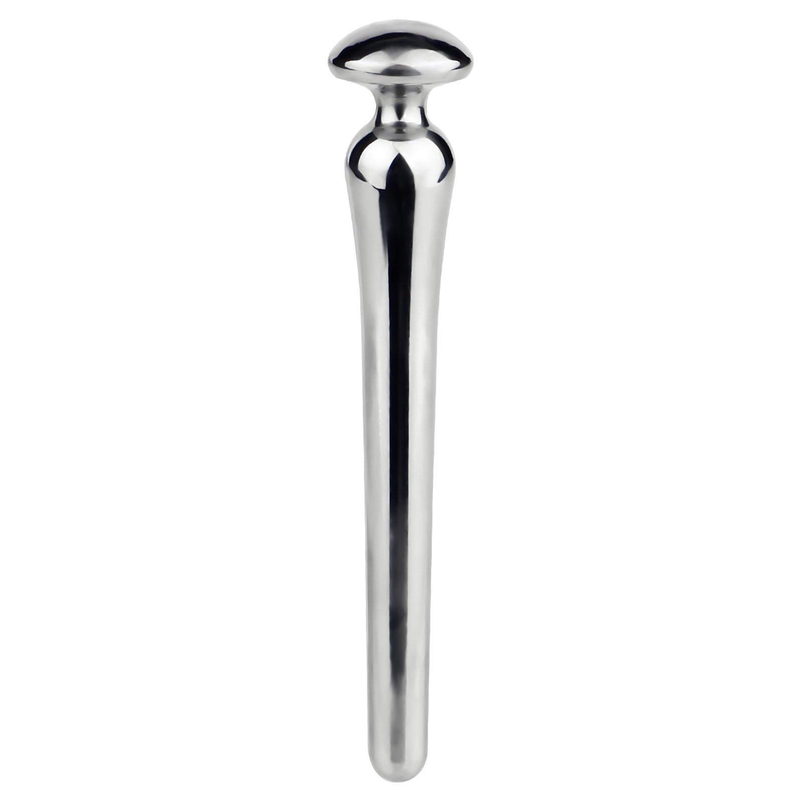 Plug Pénien En Acier Inoxydable Dilatateur Urétral Jouet Sexuel Dilatateurs Urétraux Pour Hommes Stimulation Extrême De La Prostate (Silver,M)
