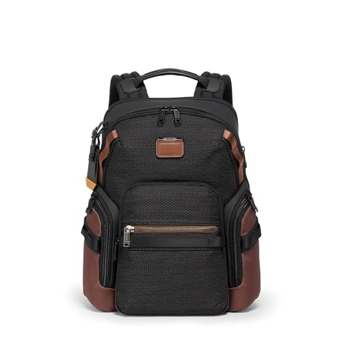 Tumi Men's Navigation Backpack, Black/Onyx, One Size