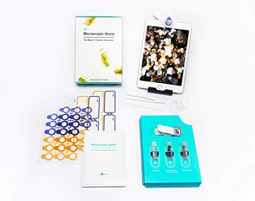uHandy Aquatic Adventures Mobile Microscope with 3 Aquatic Samples