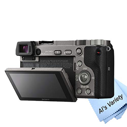 Sony Alpha a6000 (Graphite) Mirrorless Digital Camera with 16-50mm Lens + 32GB Card, Tripod, Case, and More (18pc Bundle) - Thumbnail 6