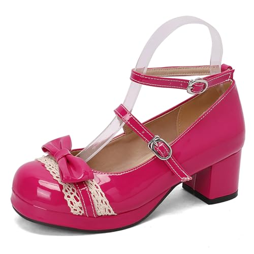 Mary Janes Chaussures Femme Bout Rond pour marcher sans douleur