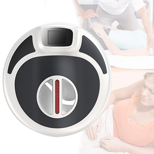 KIUYTOPNV Fortalecedor del ejercitador del Suelo pélvico, Entrenador Muscular eléctrico del Suelo pélvico, Mejora la reparación posparto, Temperatura de 38 °C-55 °C y 5 Modos Ajustables(Black)
