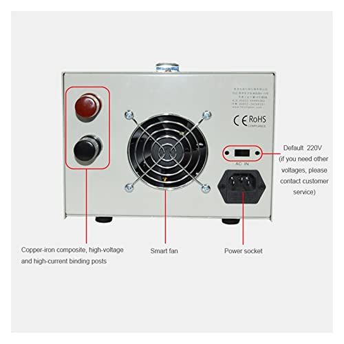 Alimentation variable 15V 60A courant continu régulateur de tension labo