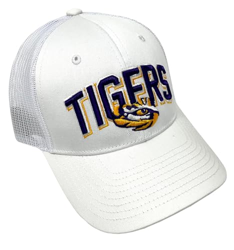 Gorra Trucker Clásica con Logo Bordado LSU miniatura 1