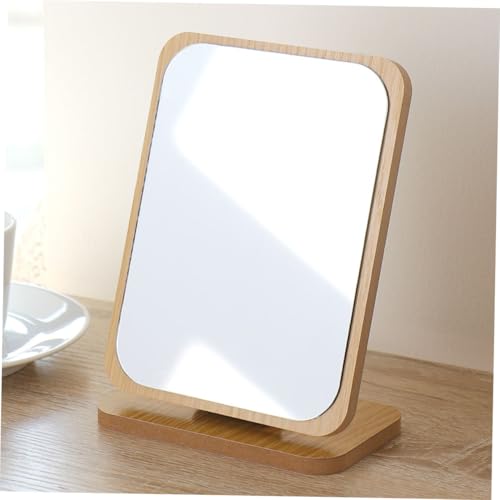 Espejo de Maquillaje de Mesa Plegable de Madera Baluue miniatura 4