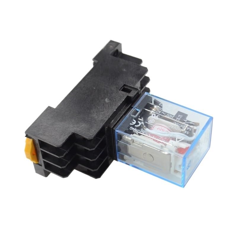 Relé MY4NJ microinterruptor de 14 pines 12V DC para cuadros eléctricos 5