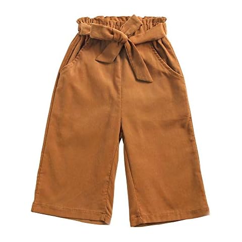 Sanlutoz Casual Cotton Pants for Girls Cover
