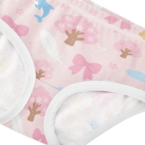Girls' Underwear Bow-knot Dolphins Toddle Brief Panties 2-8 Years 203005584