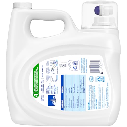 all Liquid Laundry Detergent Free Clear, 118 Ounce, 94 Loads - image 6