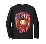 Photo Gallery baseball ice cream drip bandiera americana giocatori e tifosi sportivi maglia a manica Photo Gallery baseball ice cream drip bandiera americana giocatori e tifosi sportivi maglia a manica