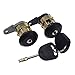 Pair Door Lock Cylinder with Key Set for 1989-2008 Ford Fiesta Ka Escort 3210Z12,96FGA22050CG