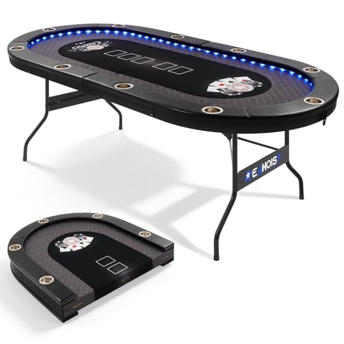 REAHOISY LED Poker Table
