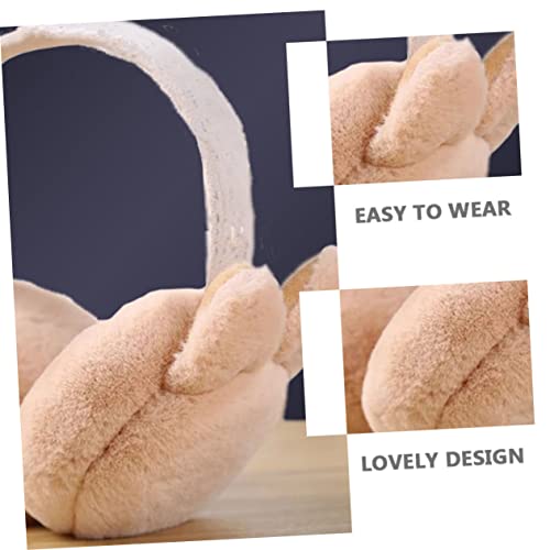 Orejeras plegables de invierno cómodas minkissy para deporte y aire libre 3