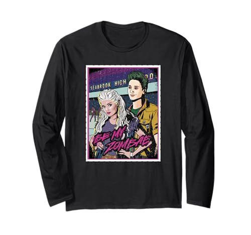 T-shirt Disney Zombies 3 Zed & Addison en coton doux avec motif imprimé haute résolution