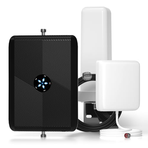 Migliore ricezione di voce e dati: questo ripetitore 5g/4g/3g/GSM non solo aumenta il segnale vocale, ma anche la velocità dei dati, così non è necessario uscire sul balcone o all'esterno per effettuare chiamate, ma si può godere di un segnale stabile e buono a casa.